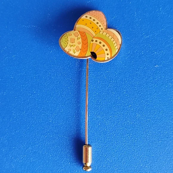 Vintage Easter Egg Stick Pin - Picture 5 of 15